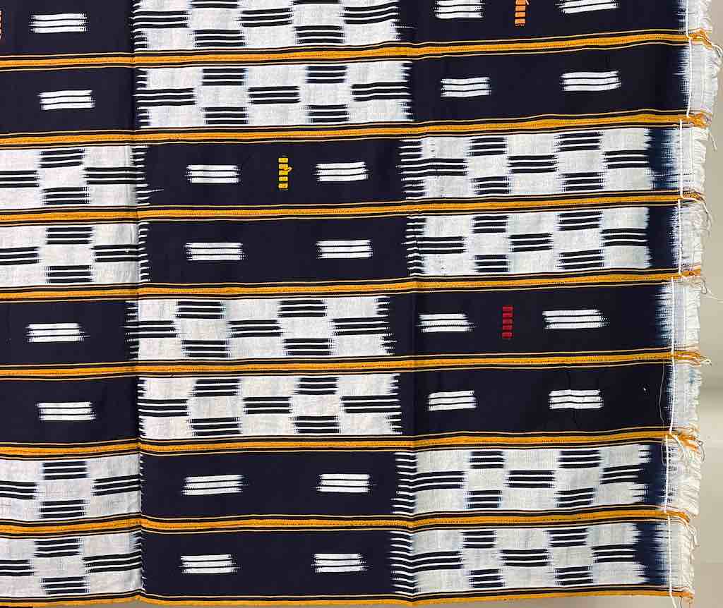 Baule African Cloth Textile "Wrapper" | 60" x 42"
