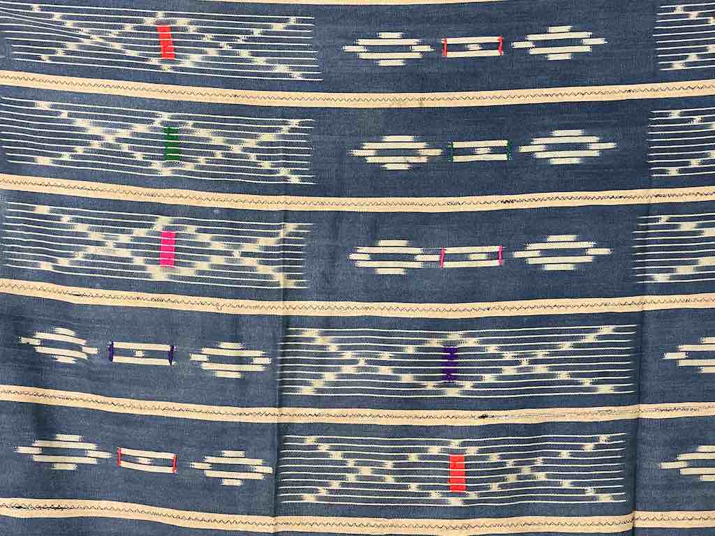 Vintage Baule African Cloth Textile "Wrapper" | 57 x 39"