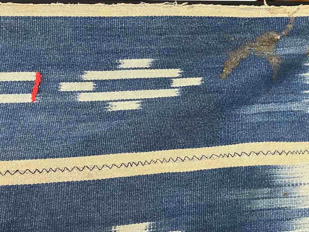 Vintage Baule African Cloth Textile "Wrapper" | 57 x 39"