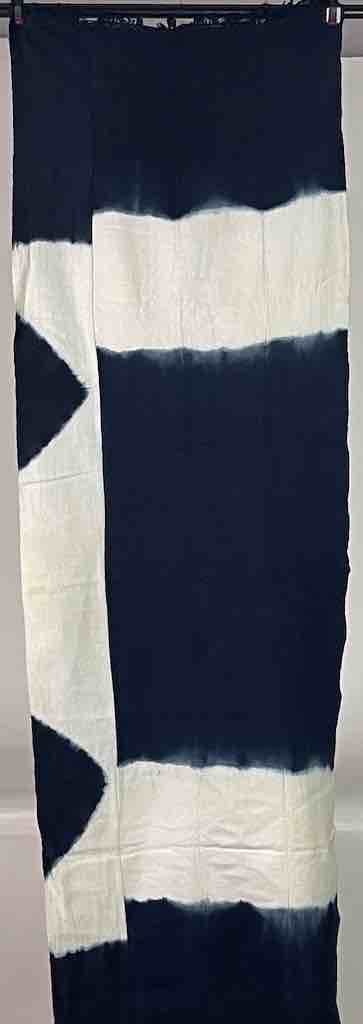 Tiv Indigo Textile Scarf Shawl Table Runner