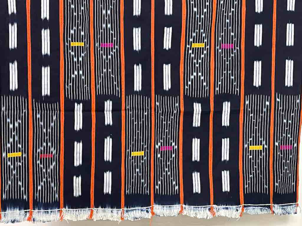 Baule African Cloth Textile "Wrapper" | 64" x 44"