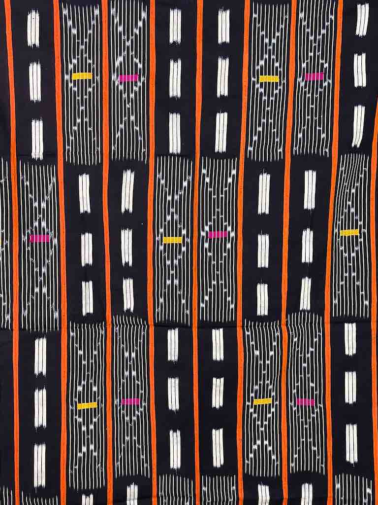 Baule African Cloth Textile "Wrapper" | 64" x 44"
