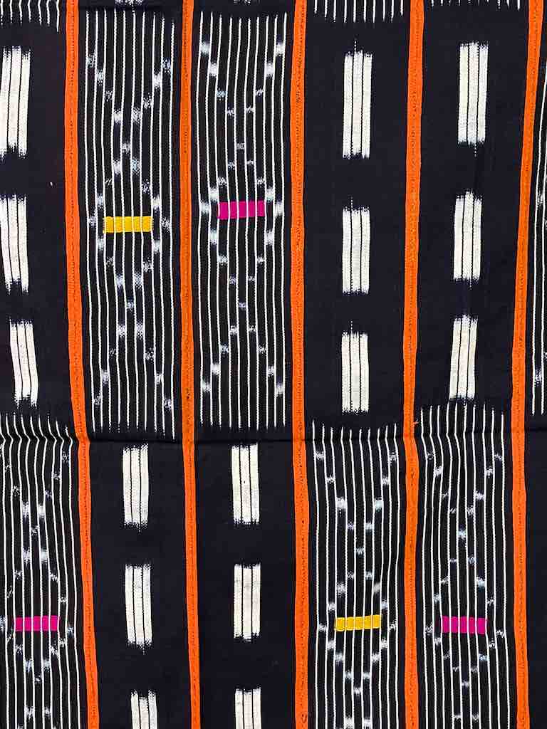 Baule African Cloth Textile "Wrapper" | 64" x 44"