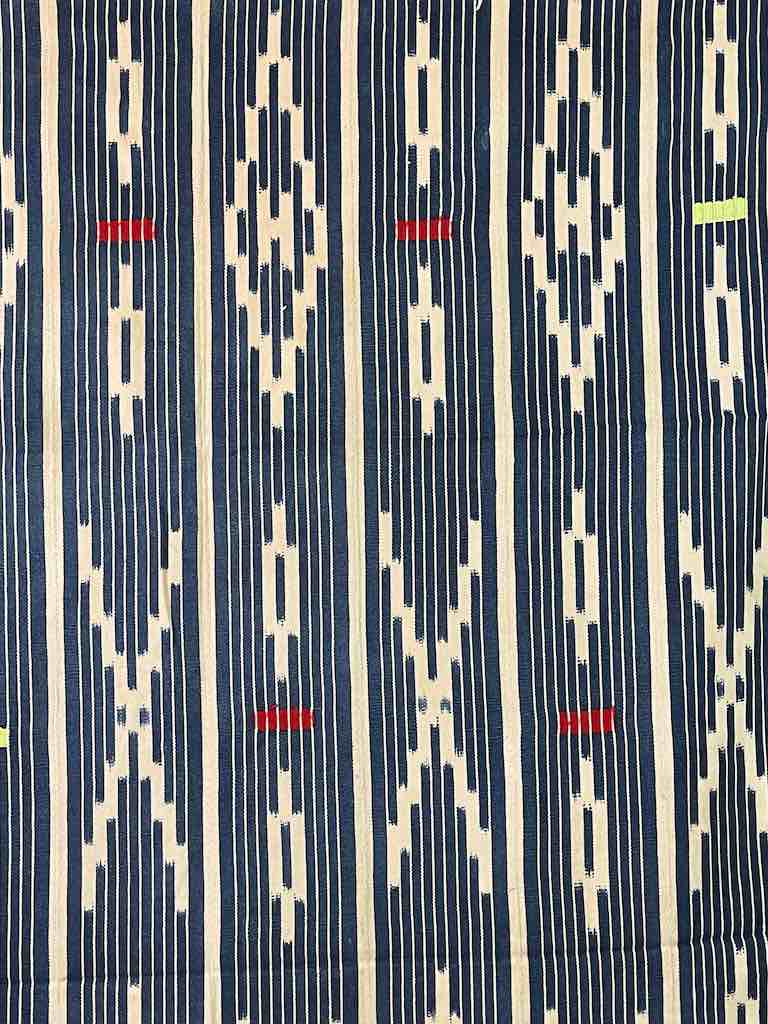 Vintage Baule African Cloth Textile "Wrapper" | 56" x 41"