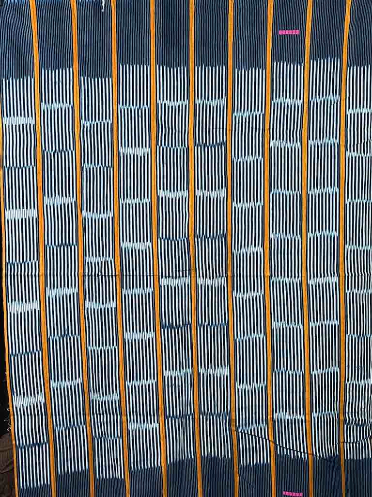 Baule African Cloth Textile "Wrapper" | 60" x 40"