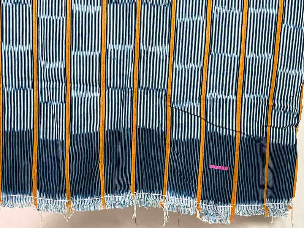 Baule African Cloth Textile "Wrapper" | 60" x 40"