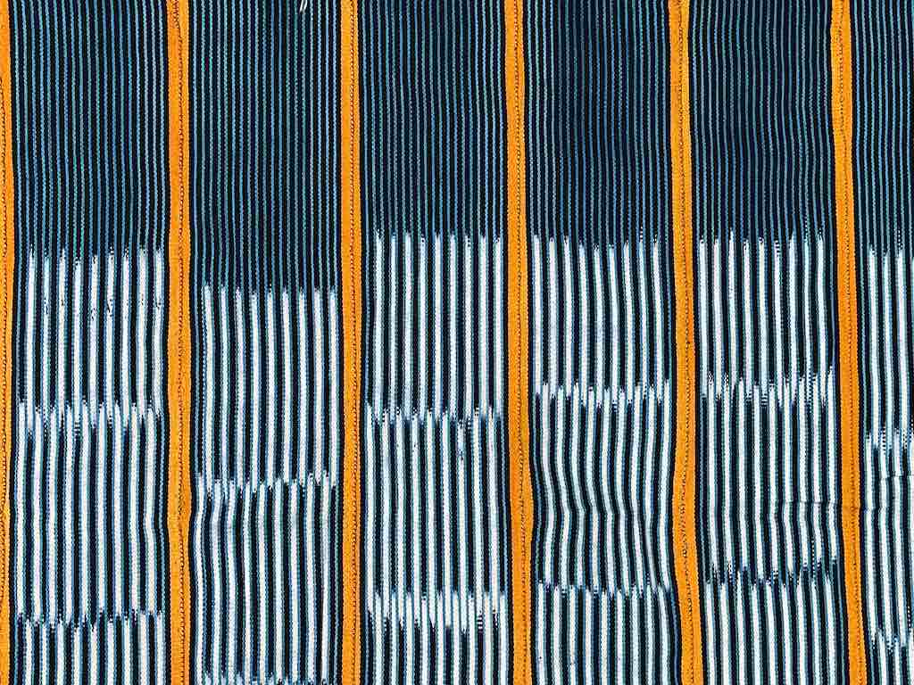 Baule African Cloth Textile "Wrapper" | 60" x 40"
