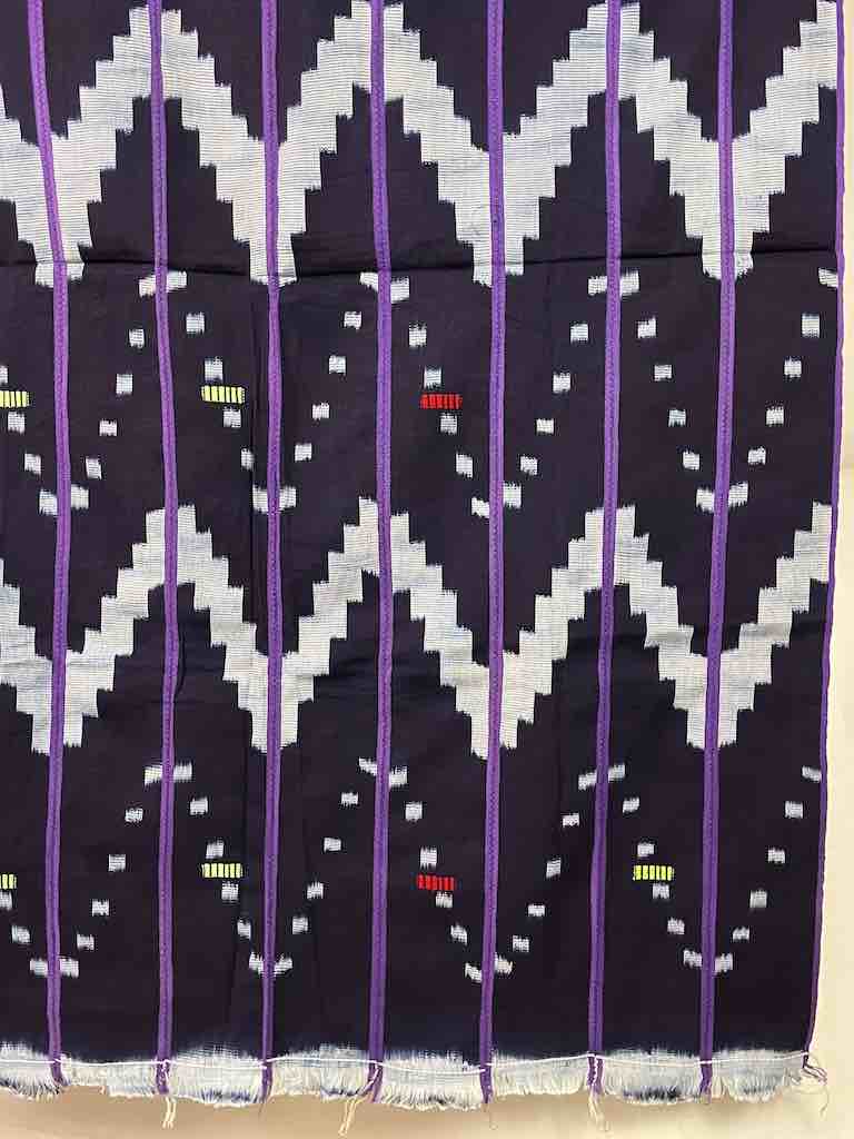 Baule African Cloth Textile "Wrapper" | 62" x 42"