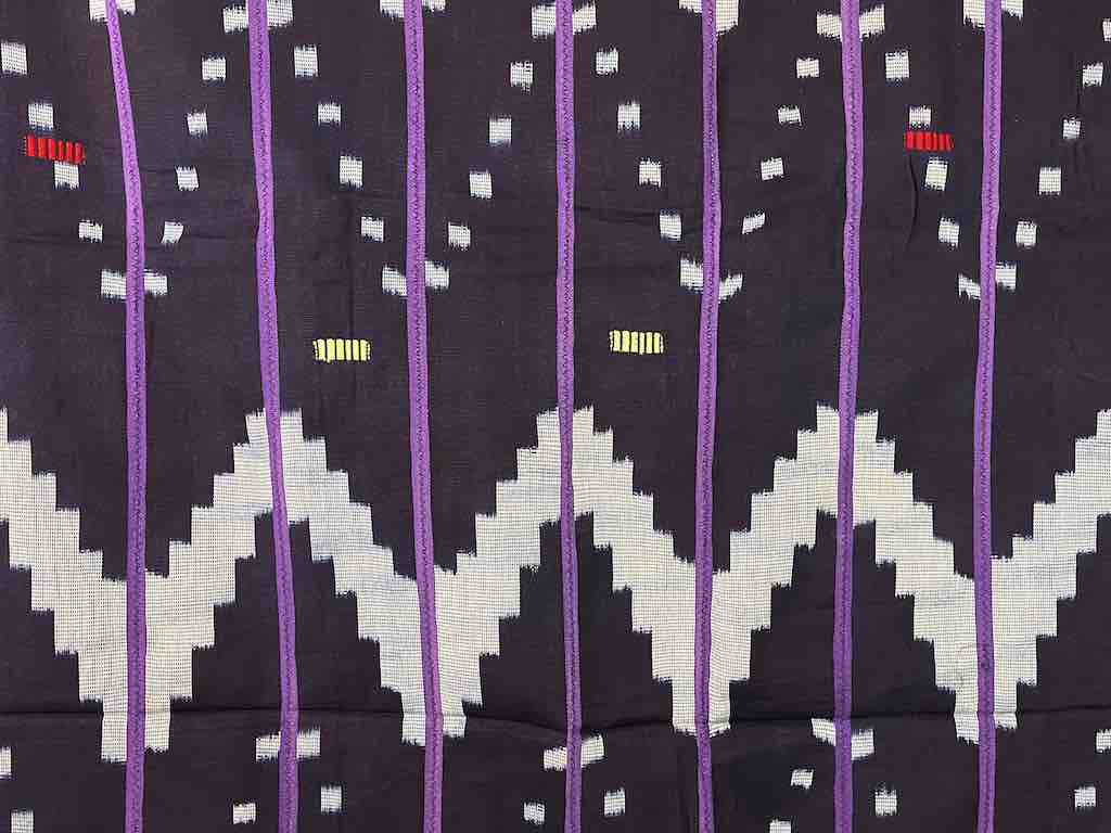 Baule African Cloth Textile "Wrapper" | 62" x 42"