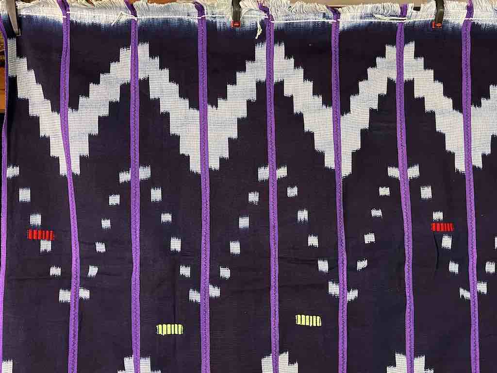 Baule African Cloth Textile "Wrapper" | 62" x 42"