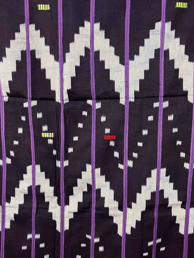Baule African Cloth Textile "Wrapper" | 62" x 42"