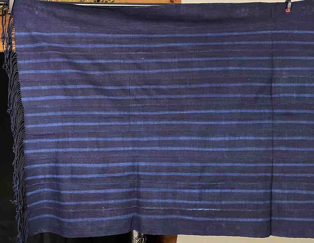 Best Quality Vintage Mossi Indigo Textile "Wrapper" | 70 x 32"
