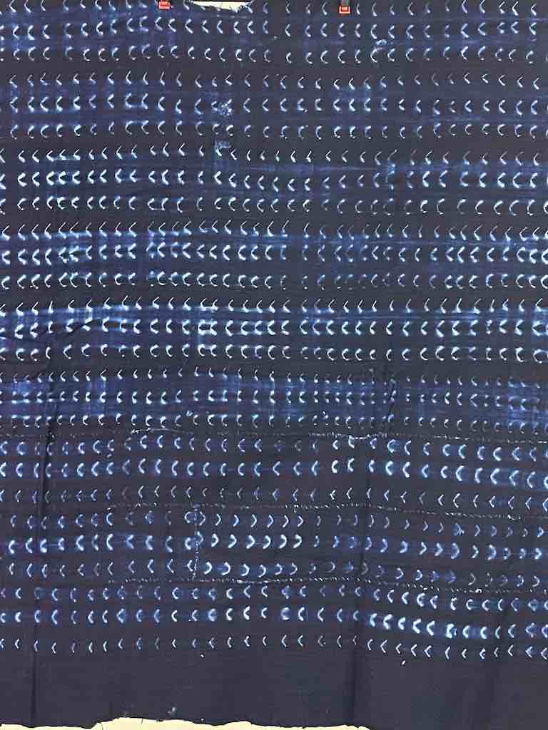 Vintage Fulani Indigo Textile "Wrapper" from Mali | 70 x 40"