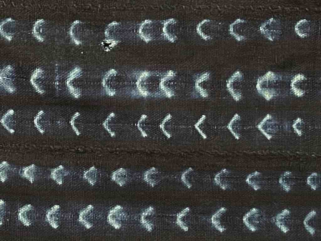 Vintage Fulani Indigo Textile "Wrapper" from Mali | 70 x 40"
