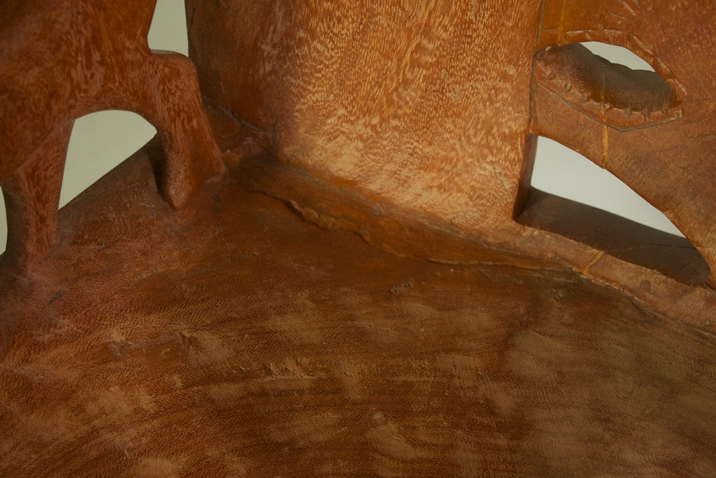 Lion & fish motif chair
