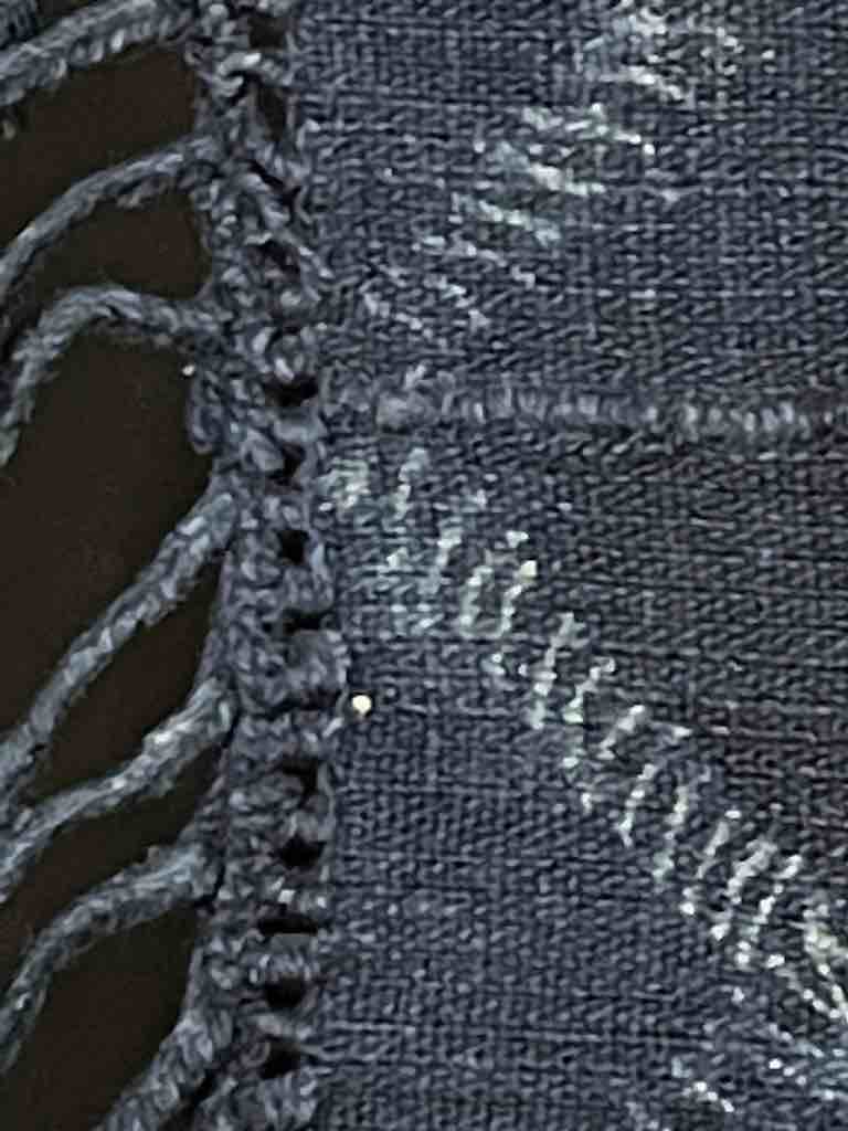Best Quality Vintage Mossi Indigo Textile "Wrapper" | 58 x 37"