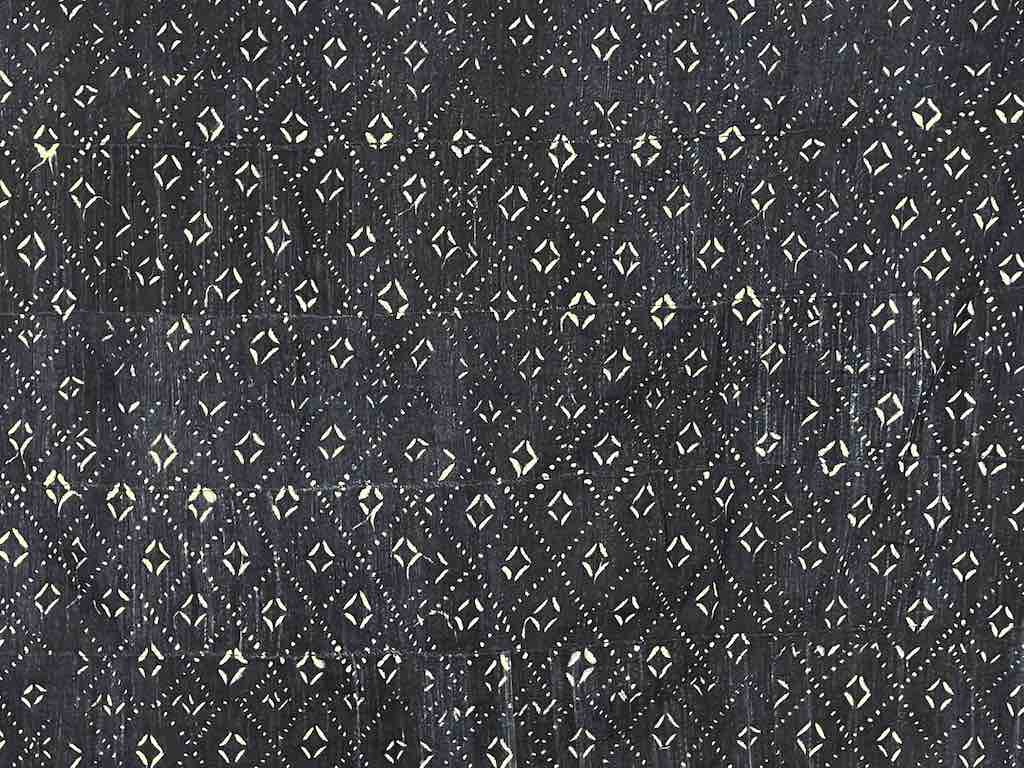Vintage Fulani Indigo Textile "Wrapper" from Mali | 61 x 44"