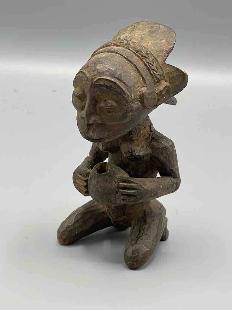 Chokwe Tribal Power Figure Statue of Congo | 6"