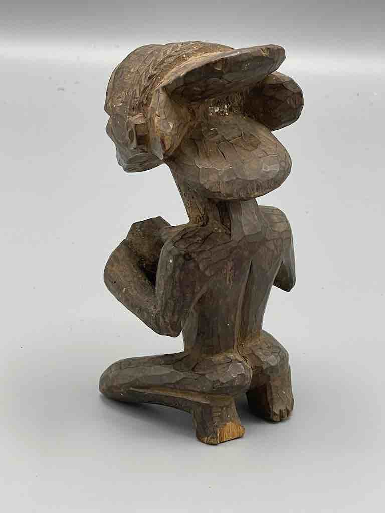 Chokwe Tribal Power Figure Statue of Congo | 6"