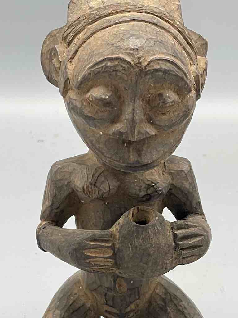 Chokwe Tribal Power Figure Statue of Congo | 6"