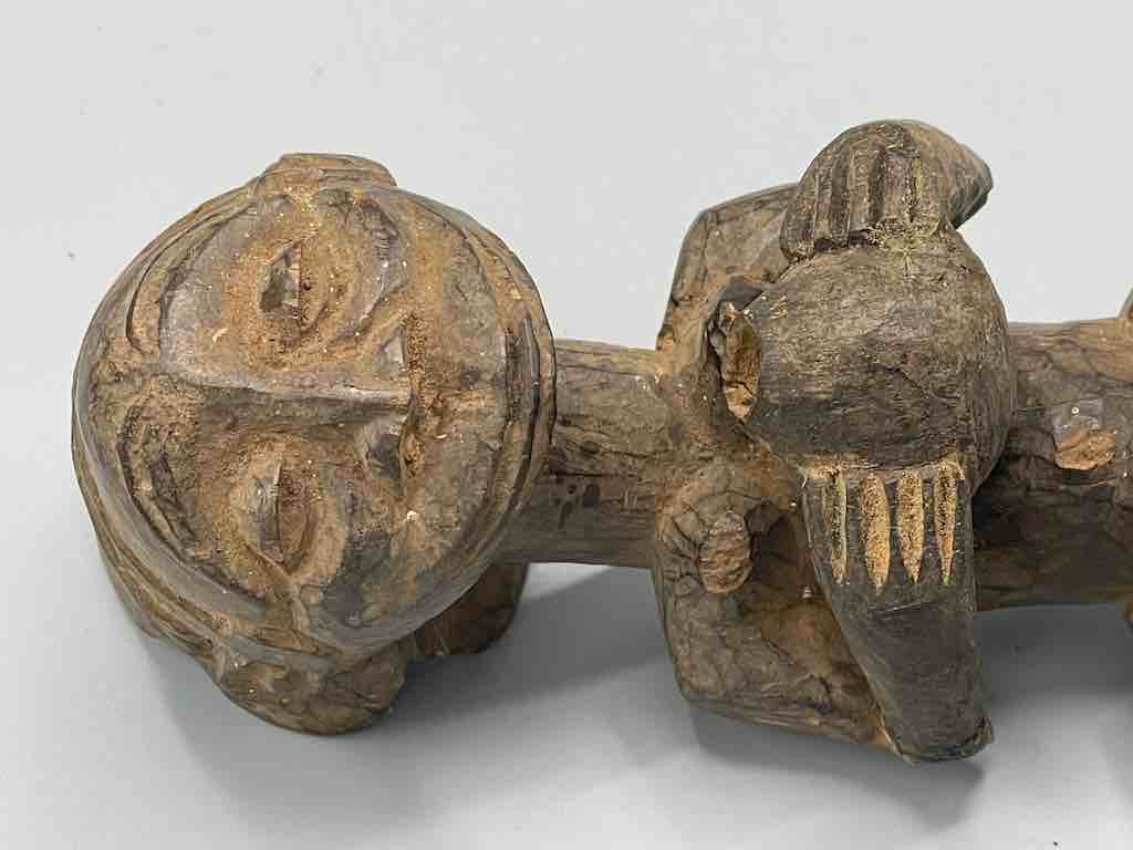 Chokwe Tribal Power Figure Statue of Congo | 6"