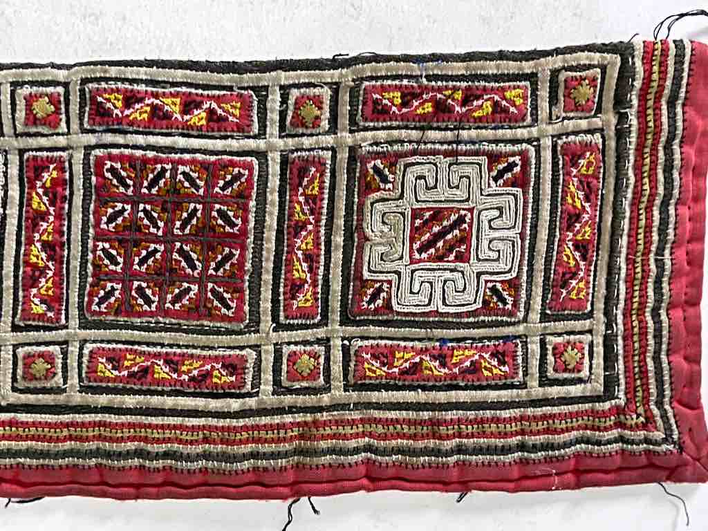 Hmong Tribal Vietnamese Recycled Vintage Cloth Belt