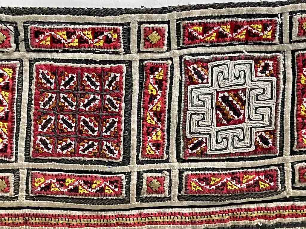 Hmong Tribal Vietnamese Recycled Vintage Cloth Belt