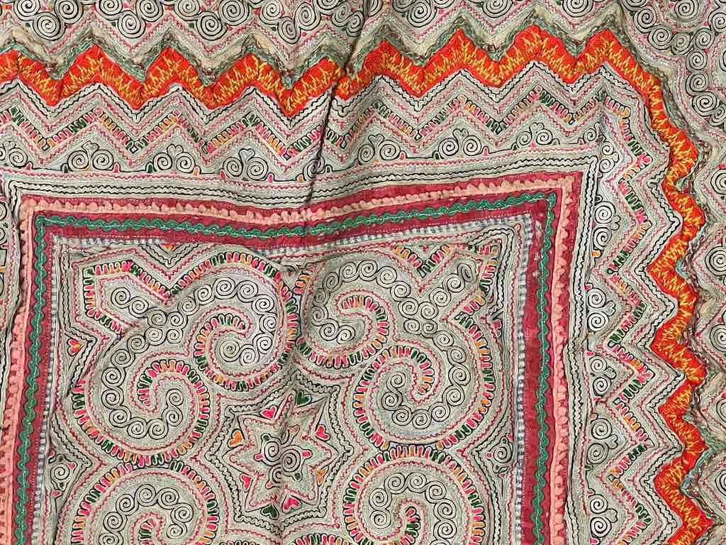 Hmong Tribal Lao Vintage Baby Carrier