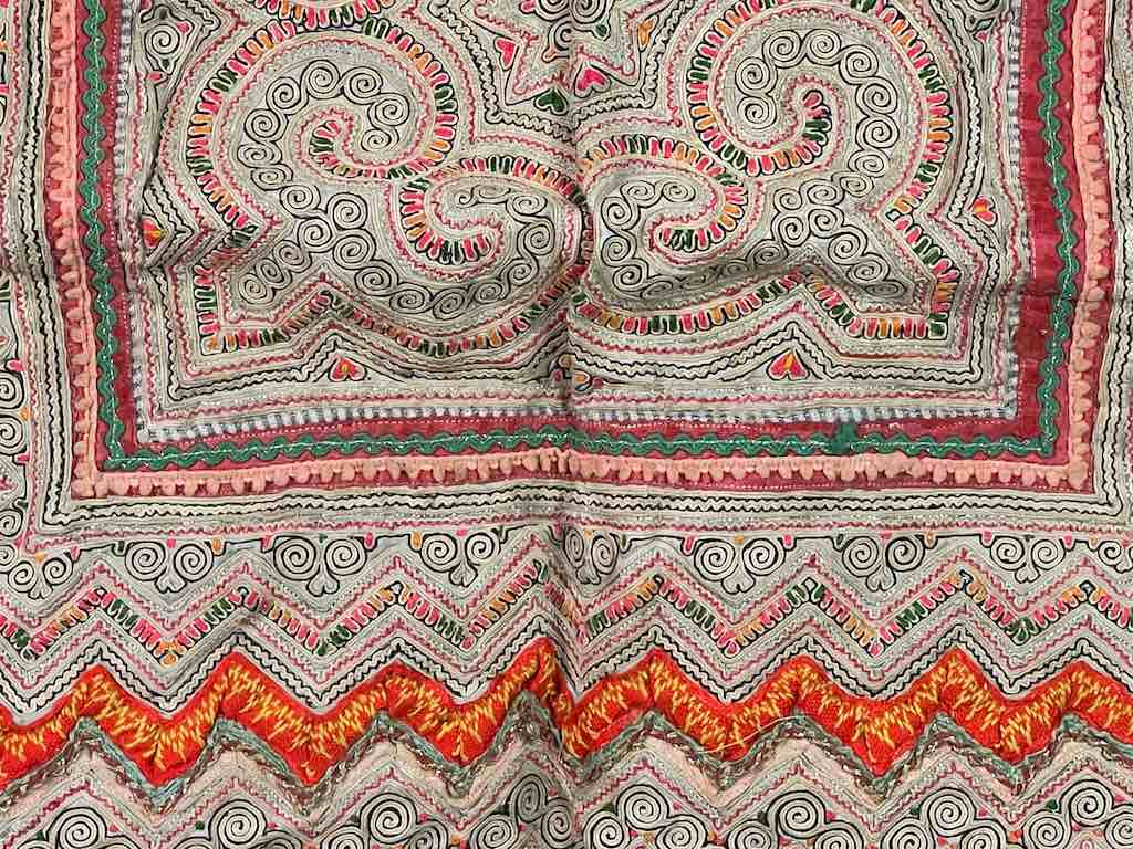 Hmong Tribal Lao Vintage Baby Carrier