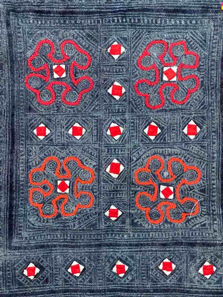 Hmong Tribal Vietnamese Vintage Cloth