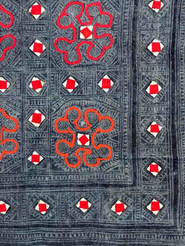 Hmong Tribal Vietnamese Vintage Cloth