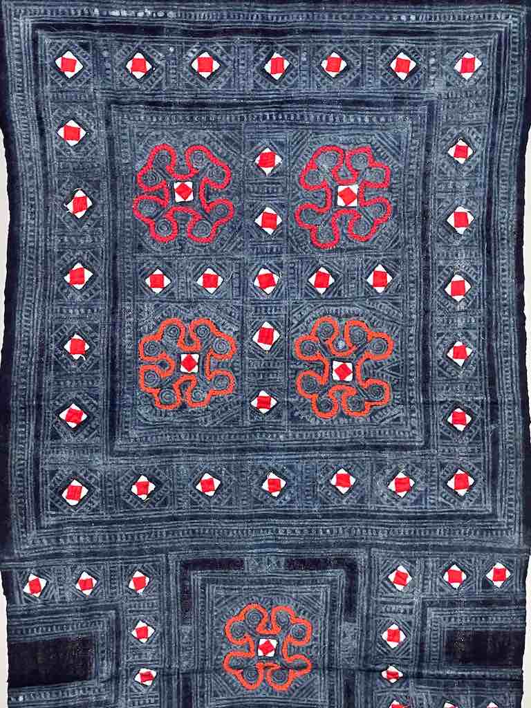 Hmong Tribal Vietnamese Vintage Cloth