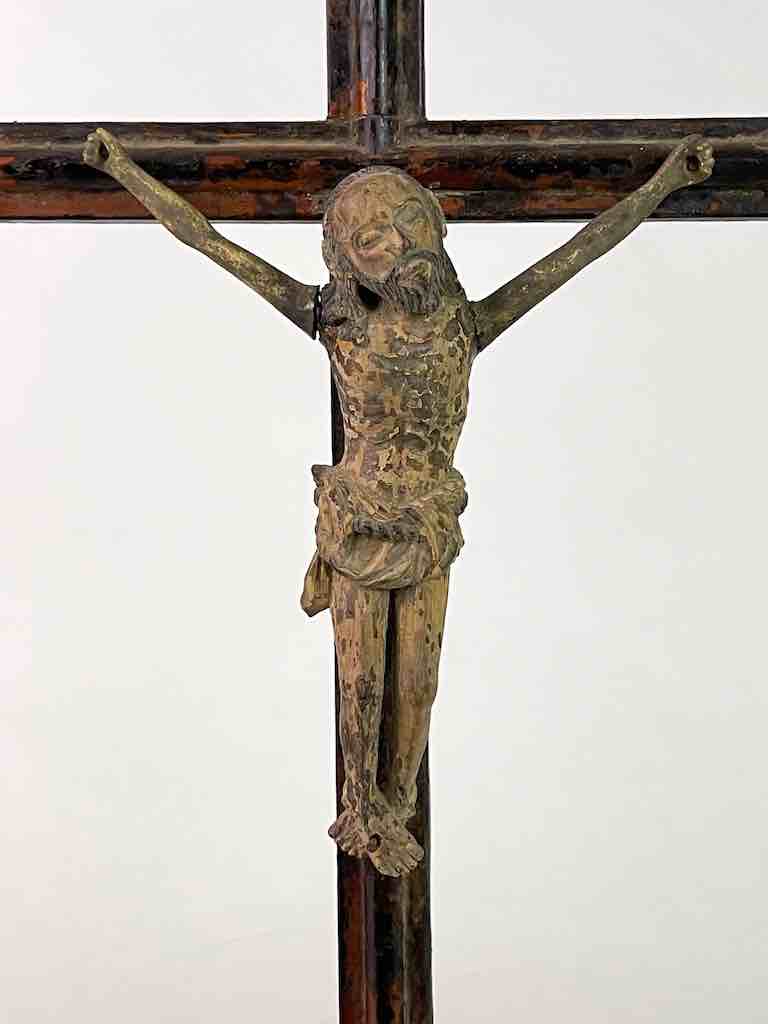 Antique French-Vietnamese Catholic Crucifix