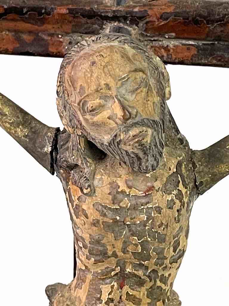 Antique French-Vietnamese Catholic Crucifix