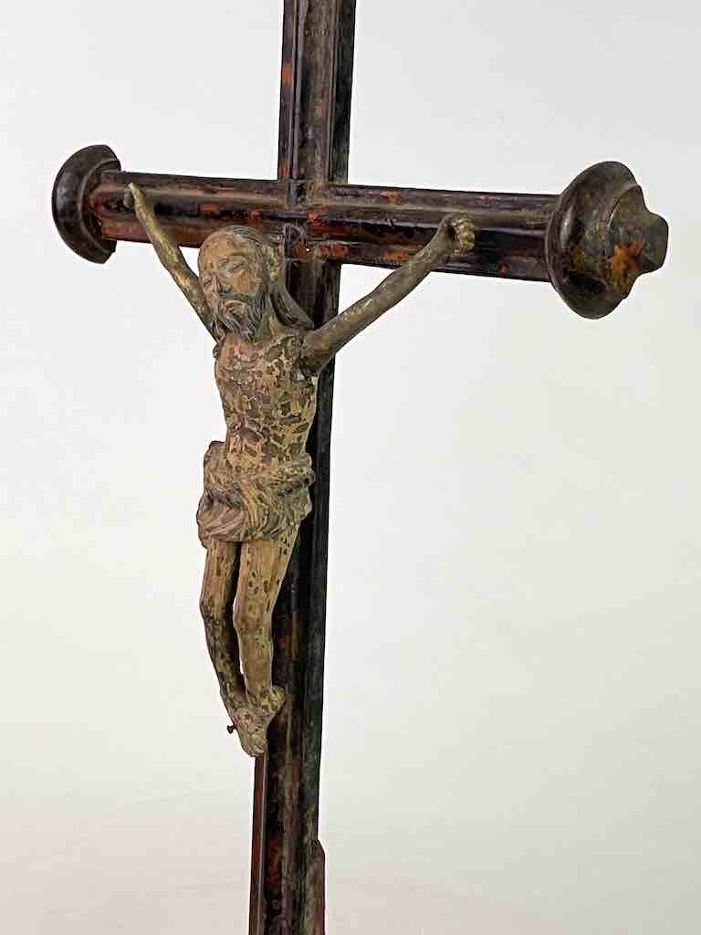 Antique French-Vietnamese Catholic Crucifix