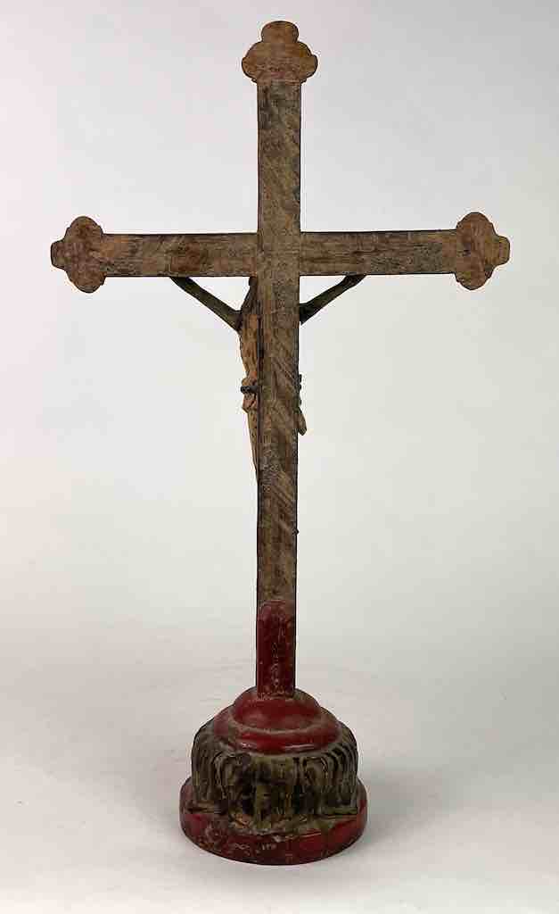 Antique French-Vietnamese Catholic Crucifix