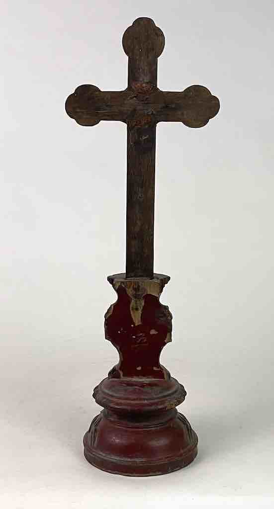 Unique Antique French-Vietnamese Catholic Crucifix