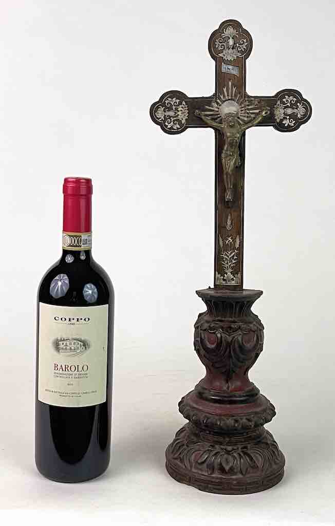 Unique Antique French-Vietnamese Catholic Crucifix
