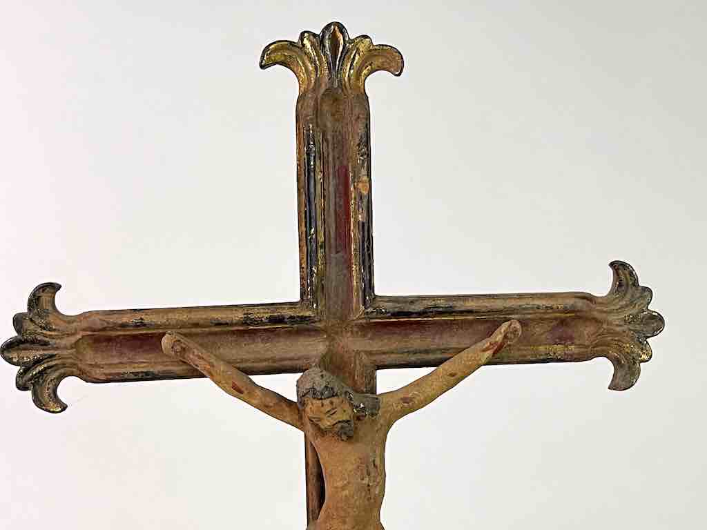 Antique French-Vietnamese Catholic Crucifix