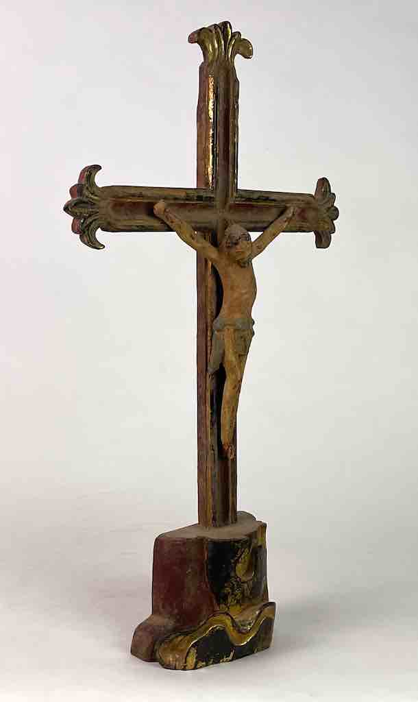 Antique French-Vietnamese Catholic Crucifix