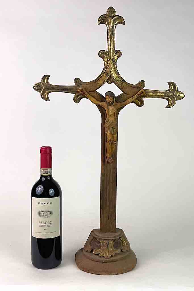 Antique French-Vietnamese Catholic Crucifix
