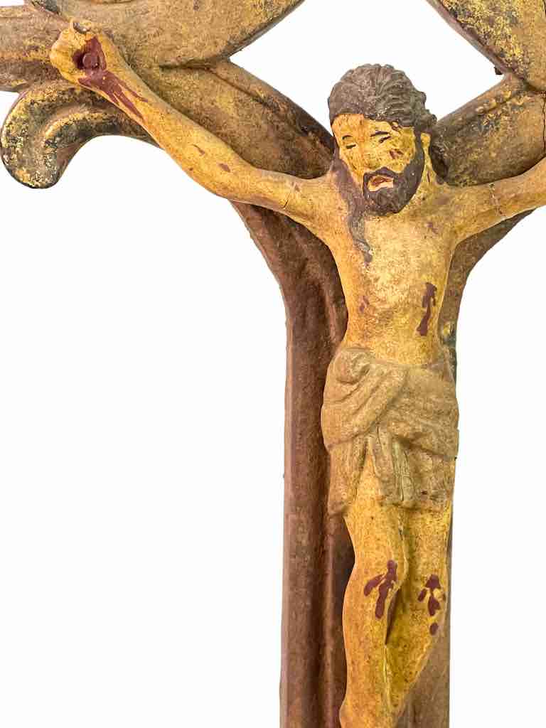 Antique French-Vietnamese Catholic Crucifix