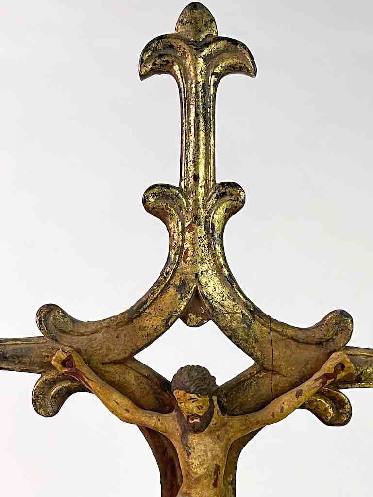 Antique French-Vietnamese Catholic Crucifix