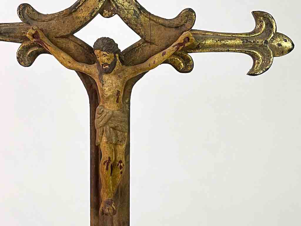 Antique French-Vietnamese Catholic Crucifix