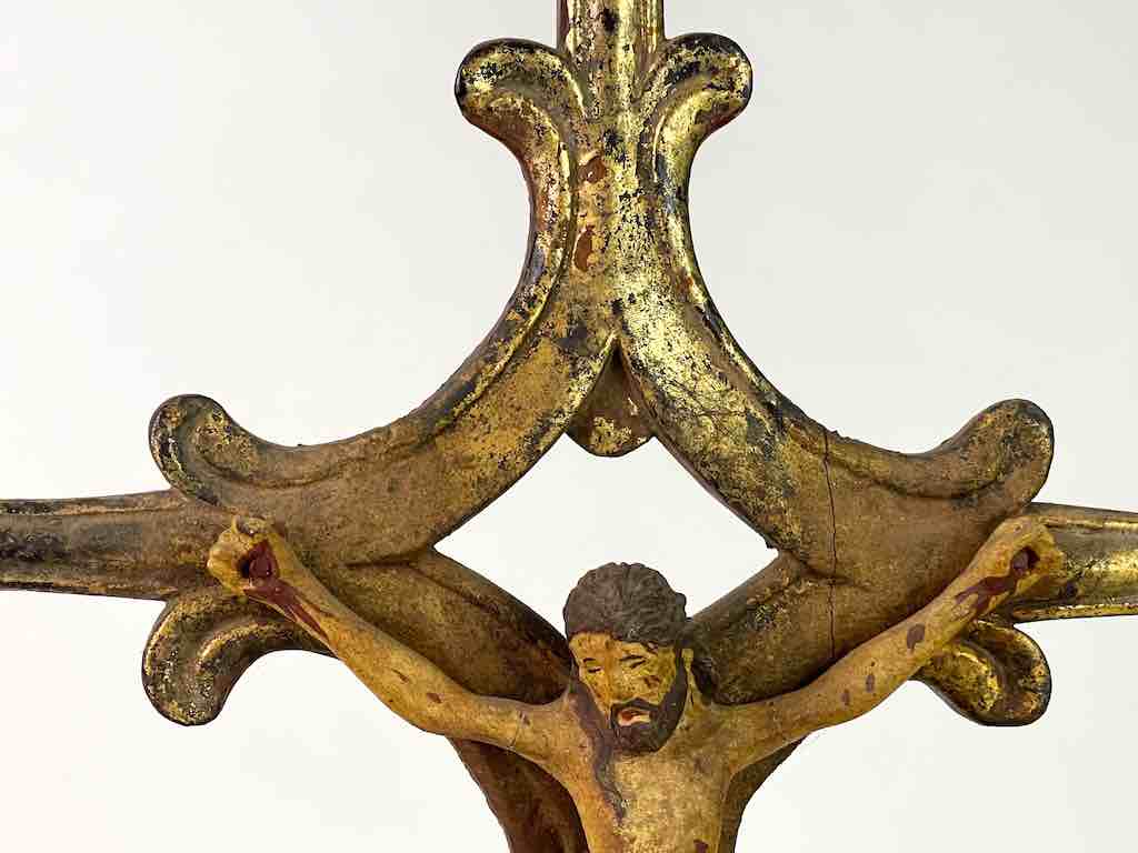 Antique French-Vietnamese Catholic Crucifix