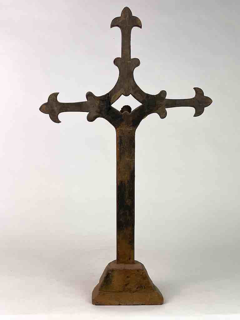 Antique French-Vietnamese Catholic Crucifix
