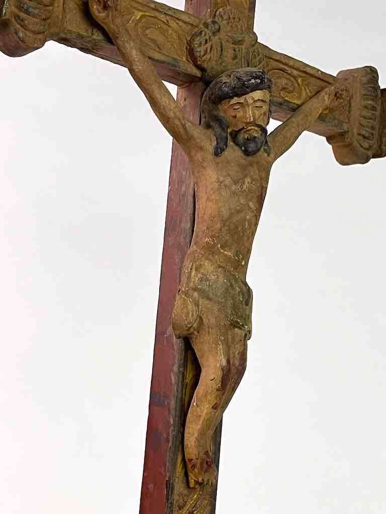 Antique French-Vietnamese Catholic Crucifix
