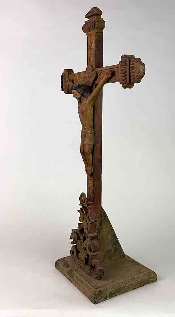 Antique French-Vietnamese Catholic Crucifix