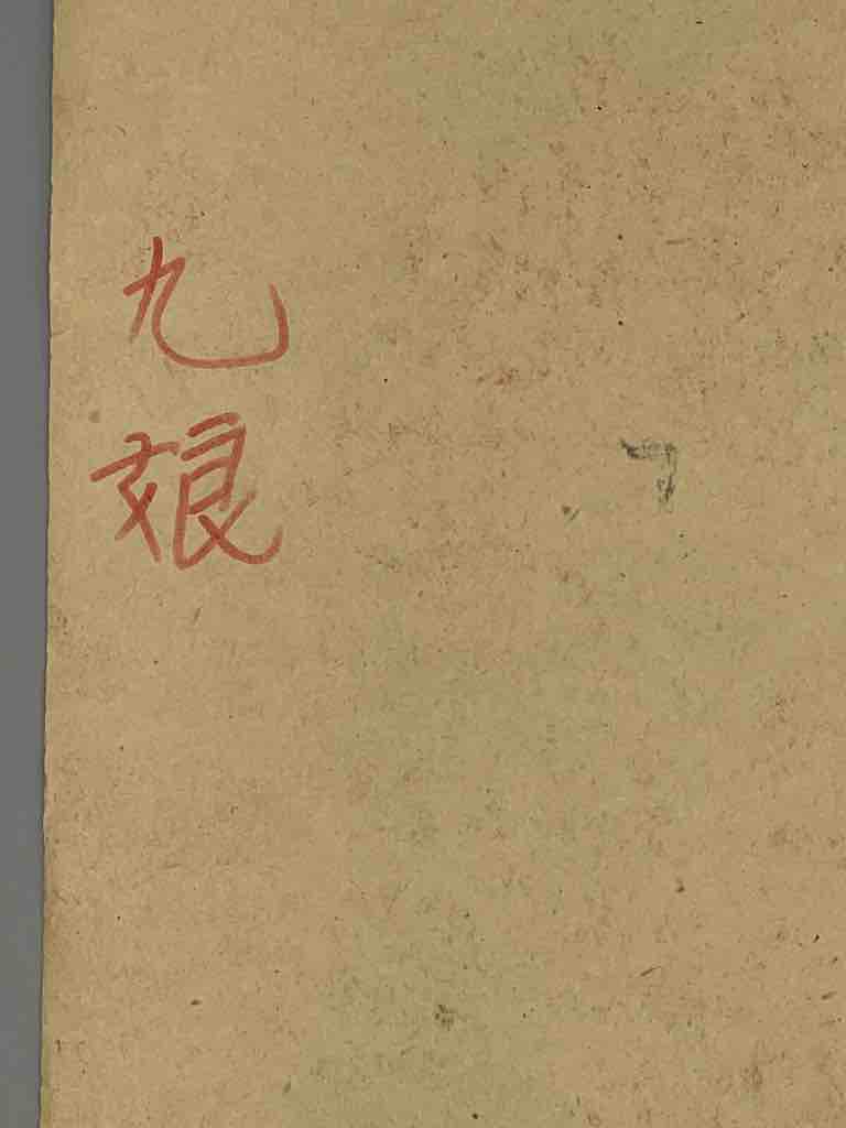 Vintage Dao Tsien Tao rice paper priest mask - Viet Nam