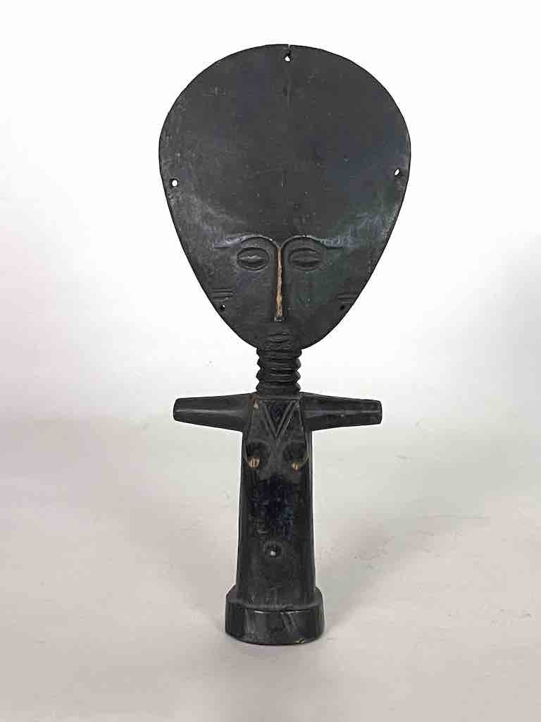 Asante Vintage Wood Akua Ba Awaba Fertility Figure Ghana Statue | 10"
